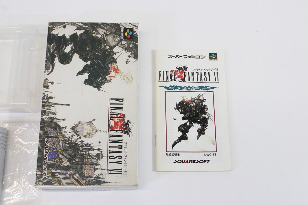 Final Fantasy VI 6 CIB Boxed (B) Nintendo Super Famicom SFC