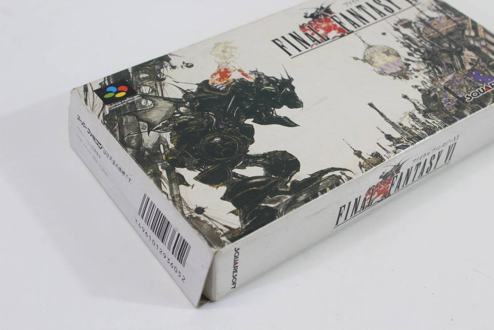 Final Fantasy VI 6 CIB Boxed (B) Nintendo Super Famicom SFC