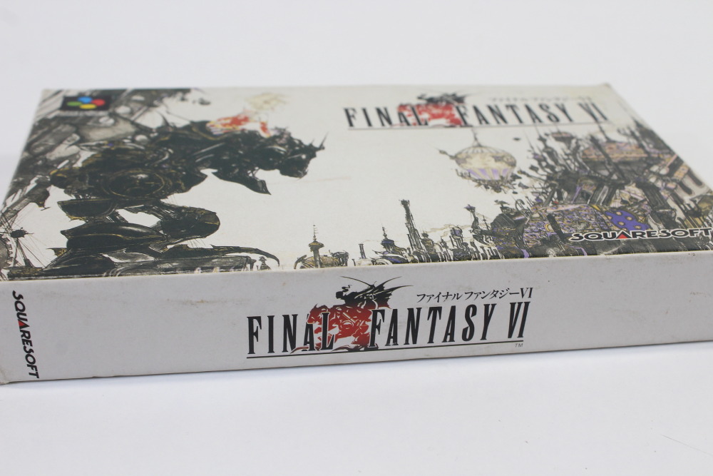 Final Fantasy VI 6 CIB Boxed (B) Nintendo Super Famicom SFC