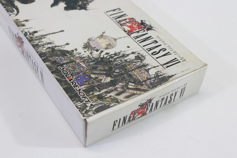Final Fantasy VI 6 CIB Boxed (B) Nintendo Super Famicom SFC