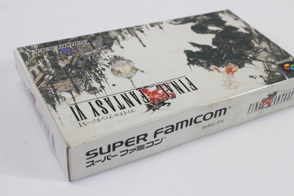 Final Fantasy VI 6 CIB Boxed (B) Nintendo Super Famicom SFC