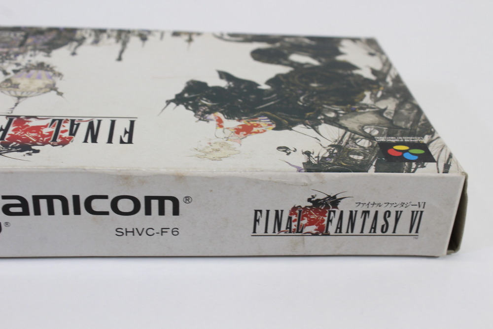 Final Fantasy VI 6 CIB Boxed (B) Nintendo Super Famicom SFC