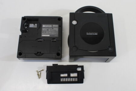 Nintendo GameCube Console OEM Replacement Shell Only Jet Black DOL-001 (For Parts or Repair) Nintendo GameCube GC