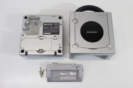 Nintendo GameCube OEM Replacement Shell Only Platinum Silver DOL-001 (For Parts or Repair) Nintendo GameCube GC