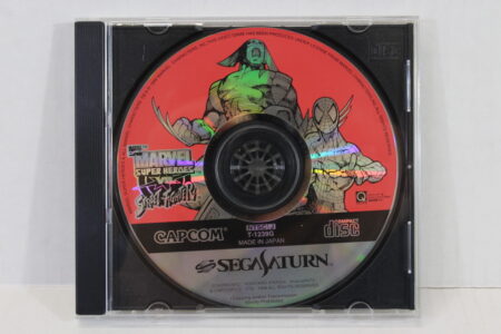 MARVEL Super Heroes VS Street Fighter Disc Only (B) SEGA Saturn SS