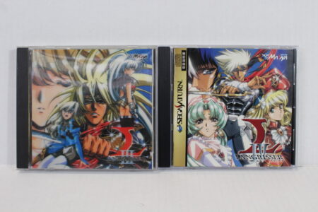 Lot of 2 Langrisser III 3 & IV 4 (B) SEGA Saturn SS