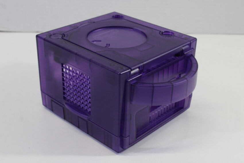 Nintendo GameCube Console Clear Translucent Purple Replacement Shell ...