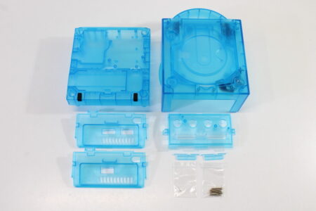 Nintendo GameCube Console Clear Translucent Ice Blue Replacement Shell for DOL-001 or DOL-101 (NEW) Nintendo GameCube GC
