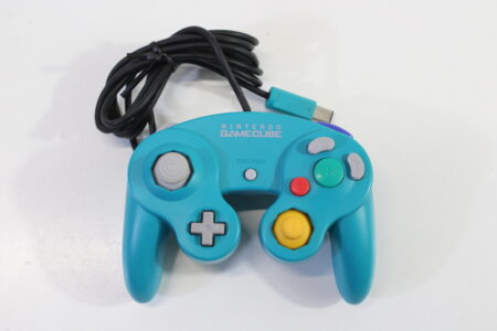 Official Nintendo Gamecube Controller Emerald Blue Teal OEM GC (B) Nintendo Gamecube GC