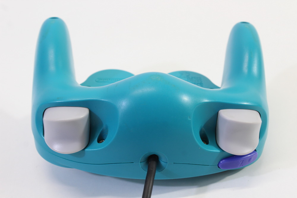 Official Nintendo Gamecube Controller Emerald Blue Teal OEM GC (B) Nintendo Gamecube GC