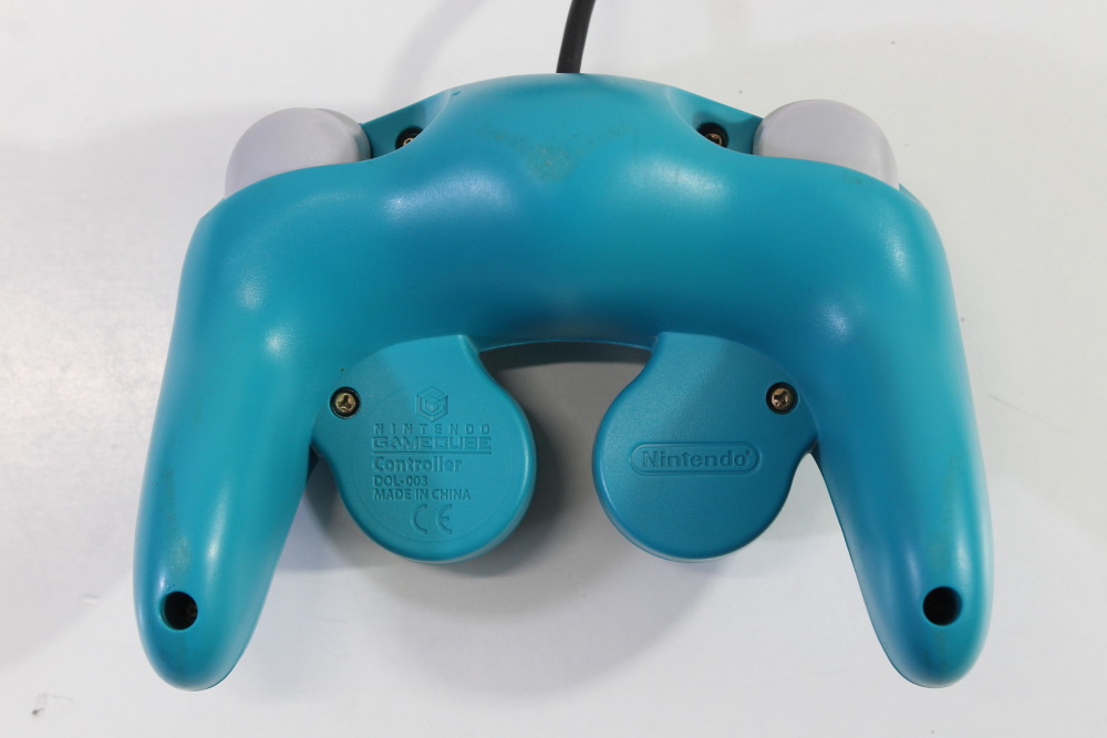 Official Nintendo Gamecube Controller Emerald Blue Teal OEM GC (B) Nintendo Gamecube GC