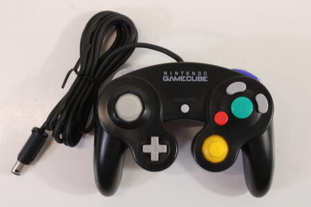 Official Nintendo Gamecube Controller Jet Black Cosmetic Wears GC (B) Nintendo GameCube GC