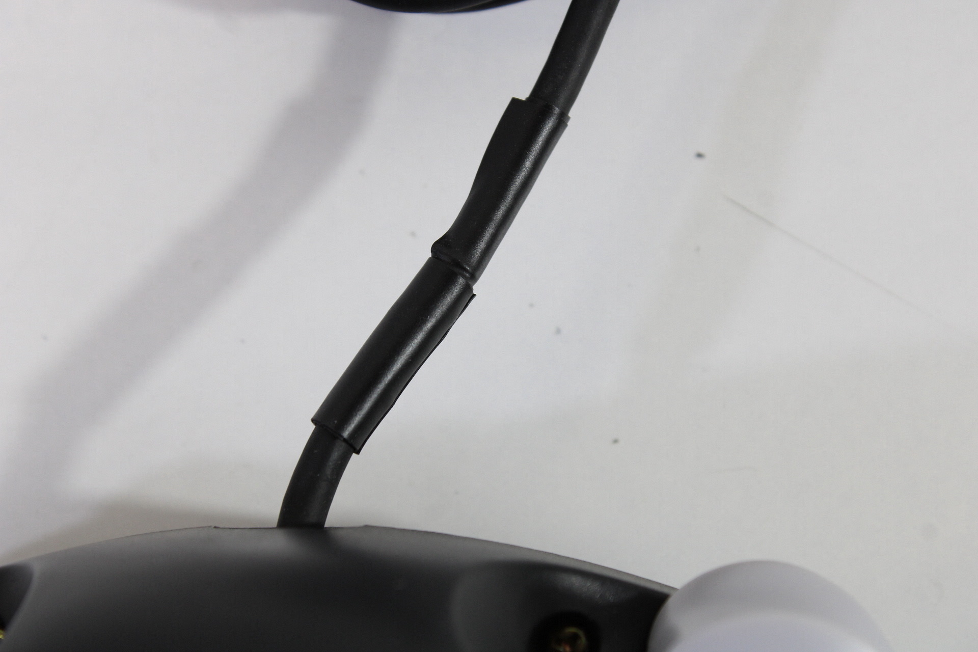 Official Nintendo Gamecube Controller Jet Black Cord Damage GC (D)