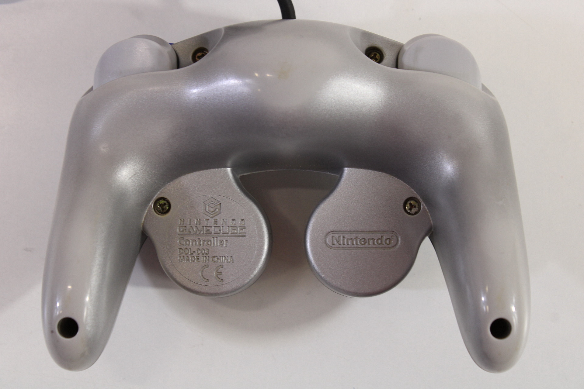 Official Nintendo Gamecube Controller Platinum Silver Cosmetic Wears GC (B) Nintendo GameCube GC