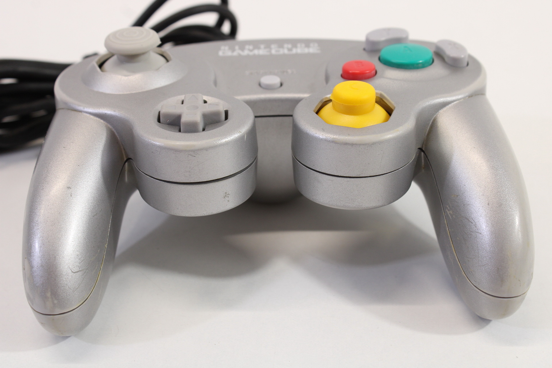 Official Nintendo Gamecube Controller Platinum Silver Cosmetic Wears GC (B) Nintendo GameCube GC