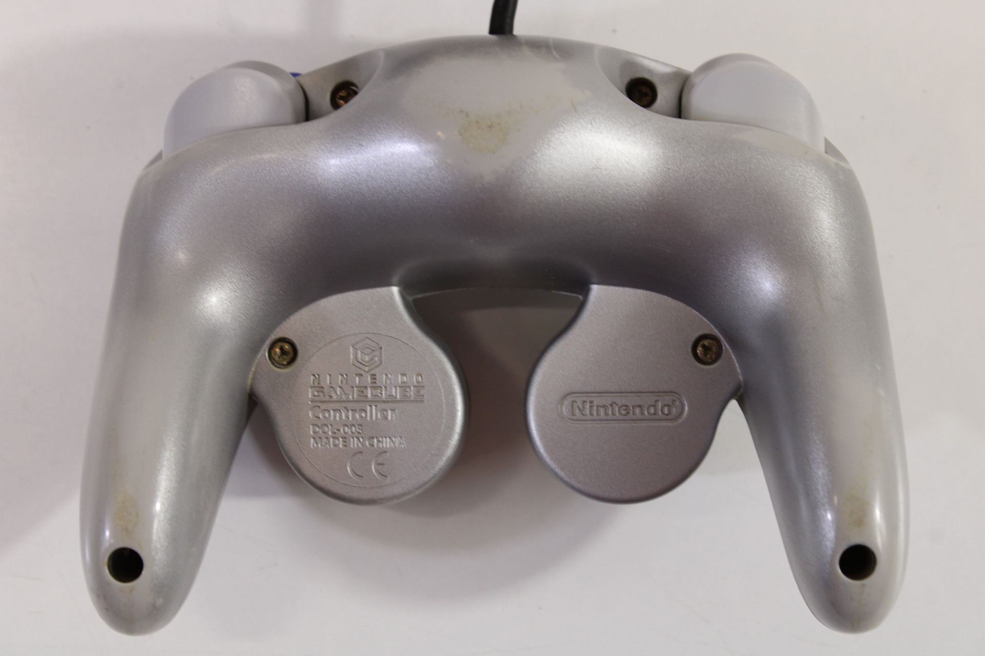 Official Nintendo Gamecube Controller Platinum Silver Cosmetic Wears GC (B) Nintendo GameCube GC