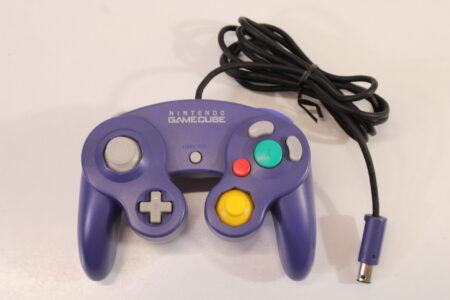 Official Nintendo Gamecube Controller Indigo Purple (C Cosmetic Wears) Nintendo GameCube GC