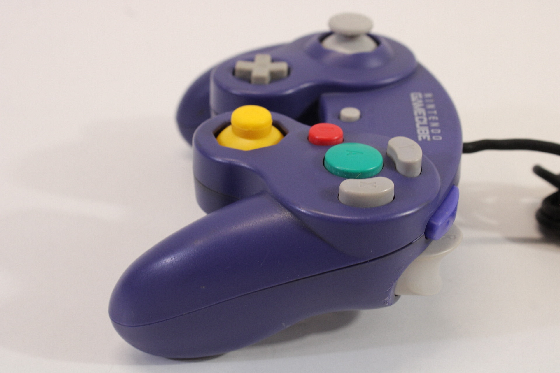 Official Nintendo Gamecube Controller Indigo Purple (C Cosmetic Wears) Nintendo GameCube GC