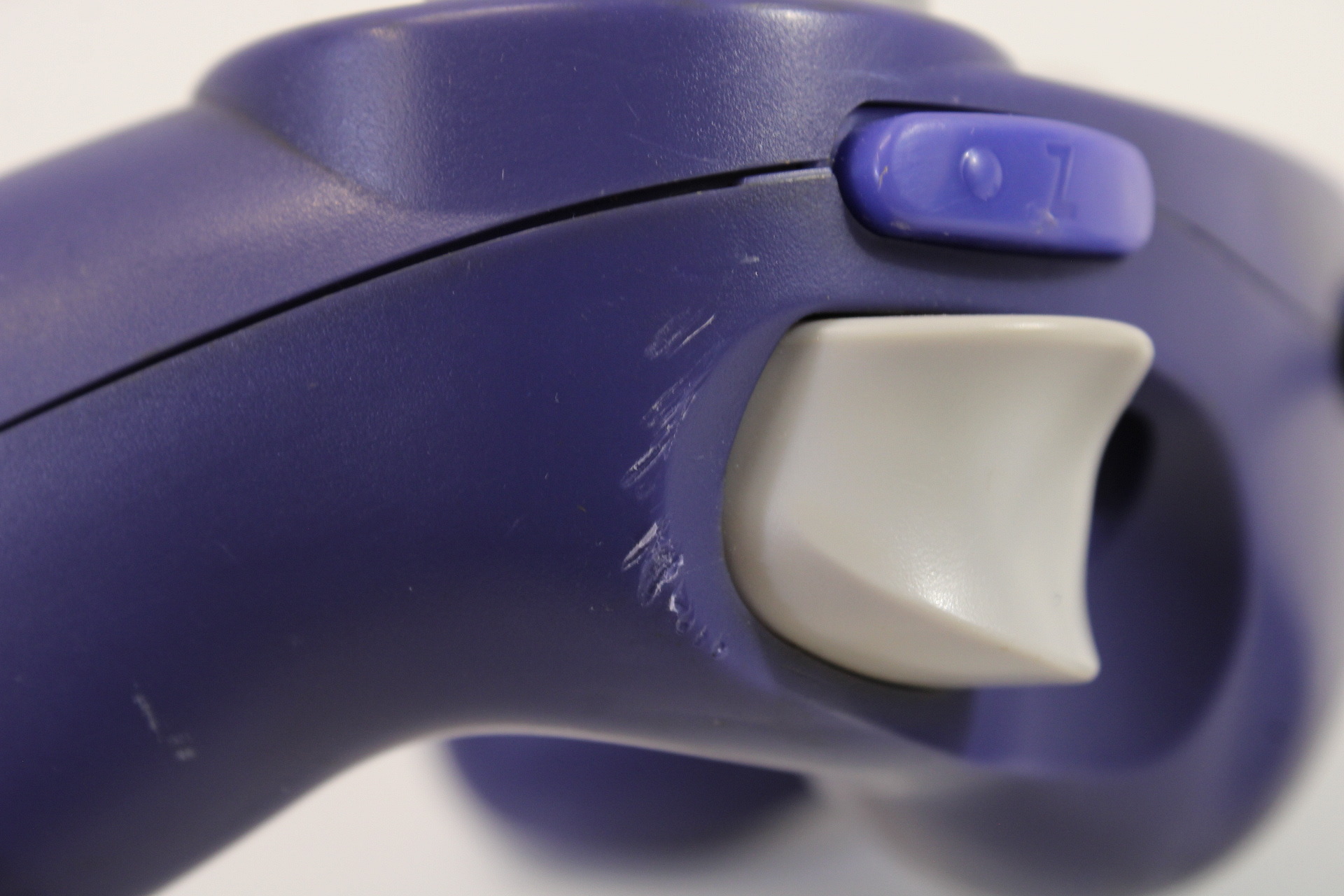 Official Nintendo Gamecube Controller Indigo Purple (C Cosmetic Wears) Nintendo GameCube GC