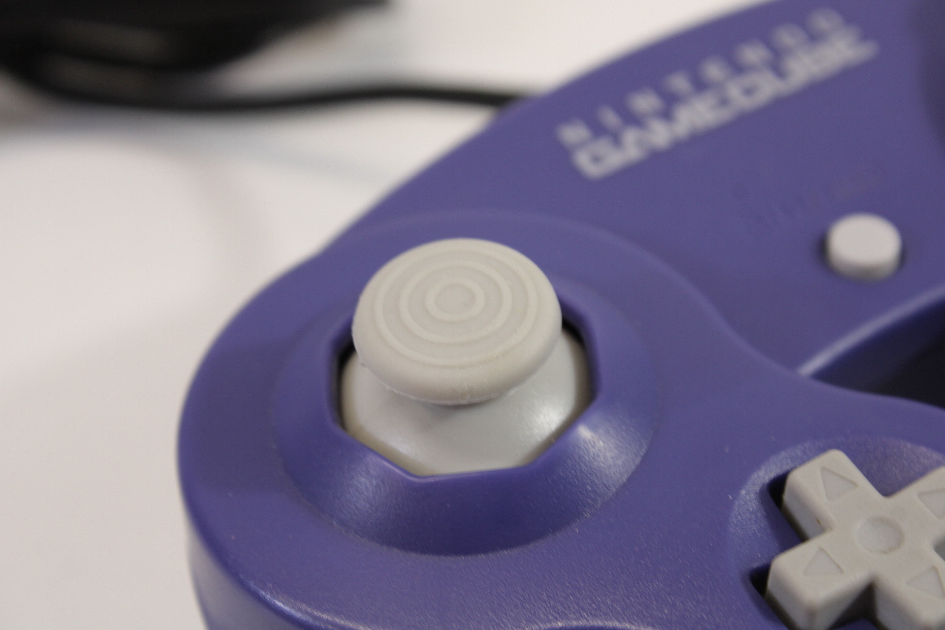 Official Nintendo Gamecube Controller Indigo Purple (C Cosmetic Wears) Nintendo GameCube GC