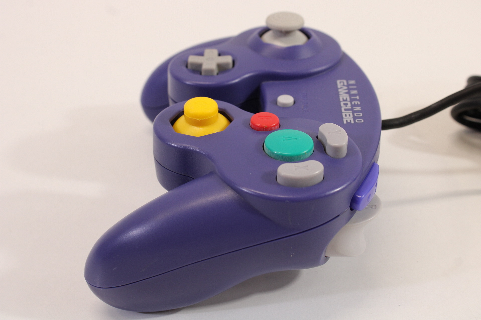 Official Nintendo Gamecube Controller Indigo Purple (C Cosmetic Wears) Nintendo GameCube GC