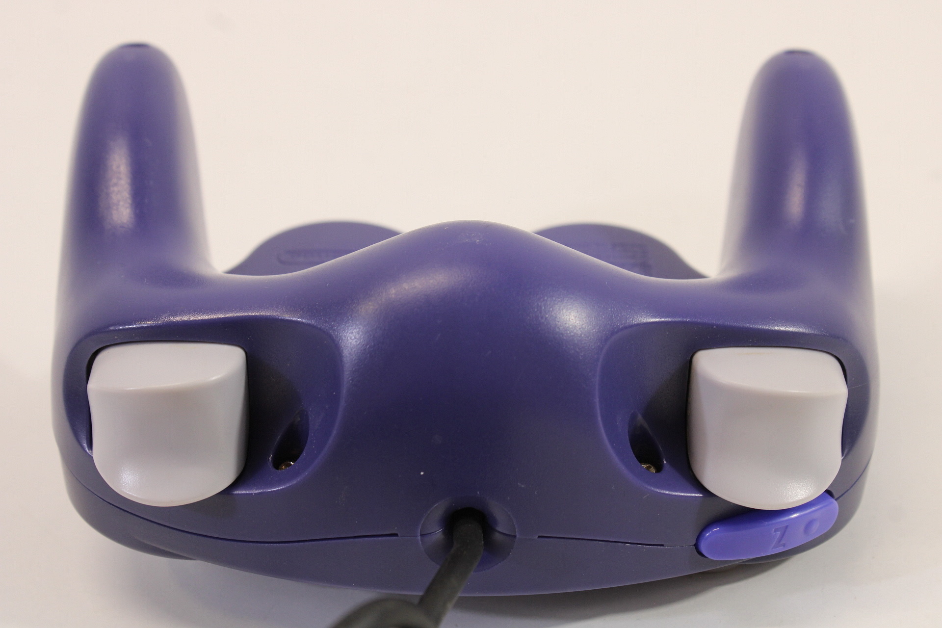 Official Nintendo Gamecube Controller Indigo Purple Discolored GC (C)