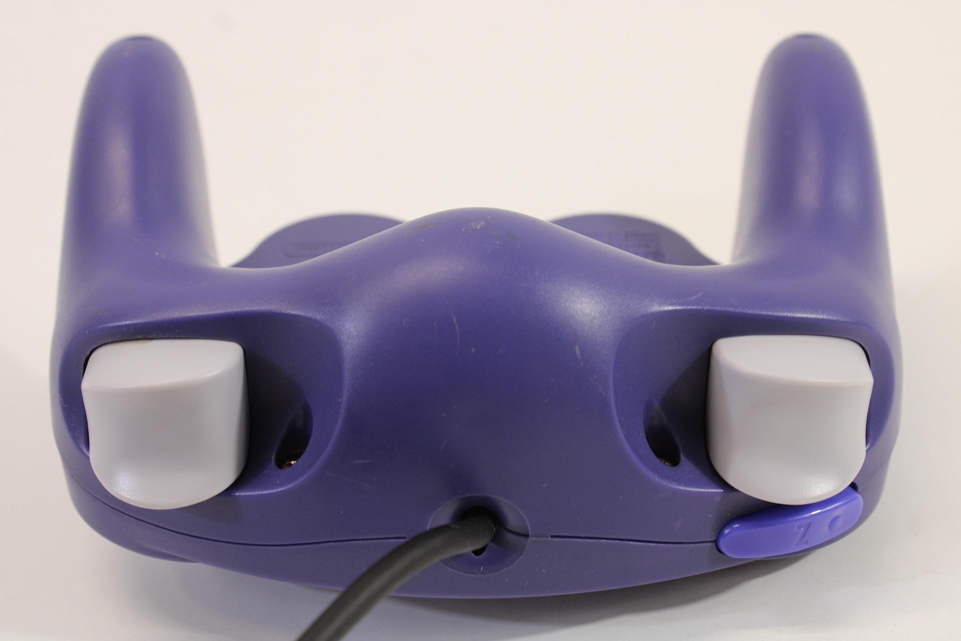Official Nintendo Gamecube Controller Indigo Purple Discolored GC (C)