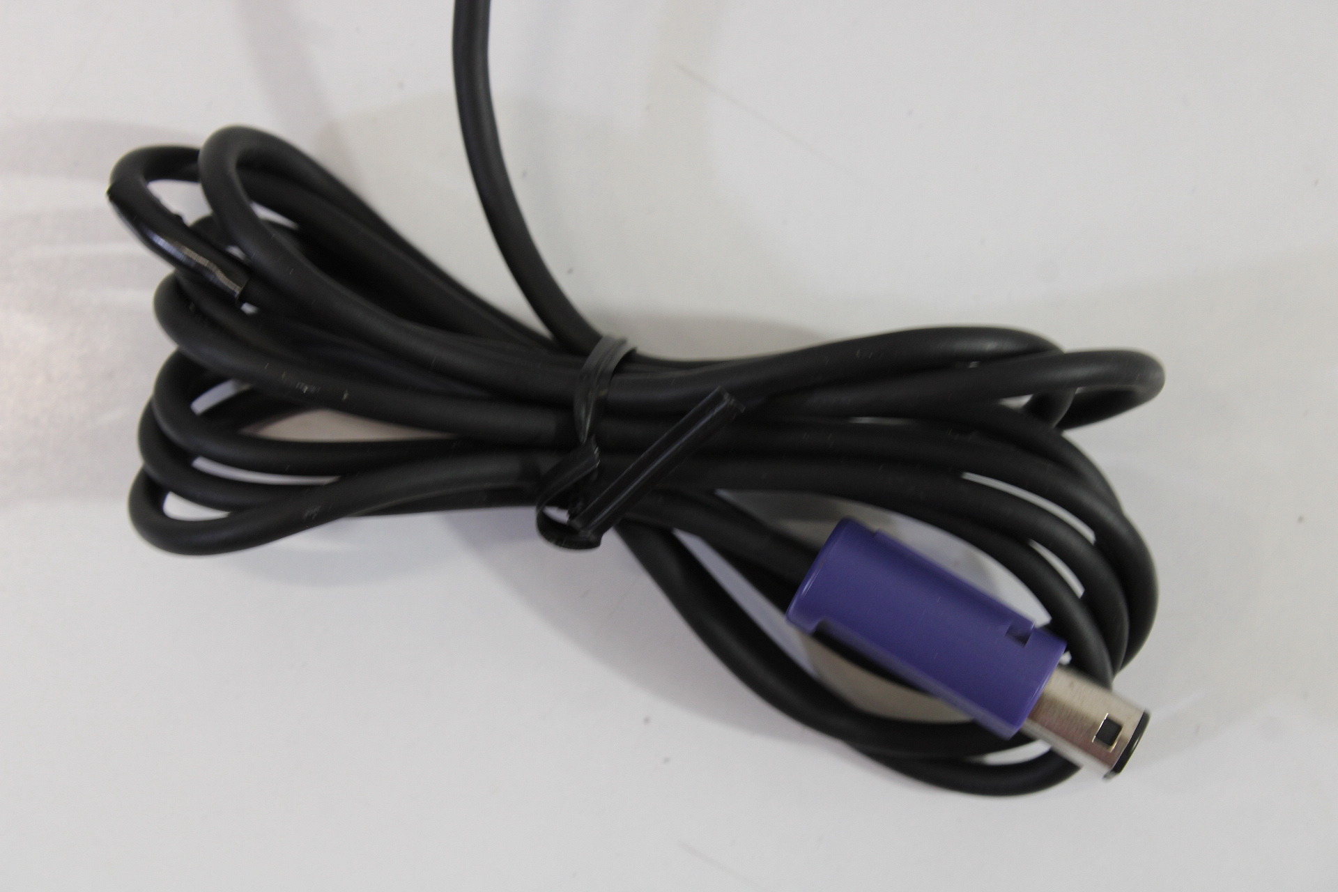 Official Nintendo Gamecube Controller Indigo Purple Cord Damage GC (D)