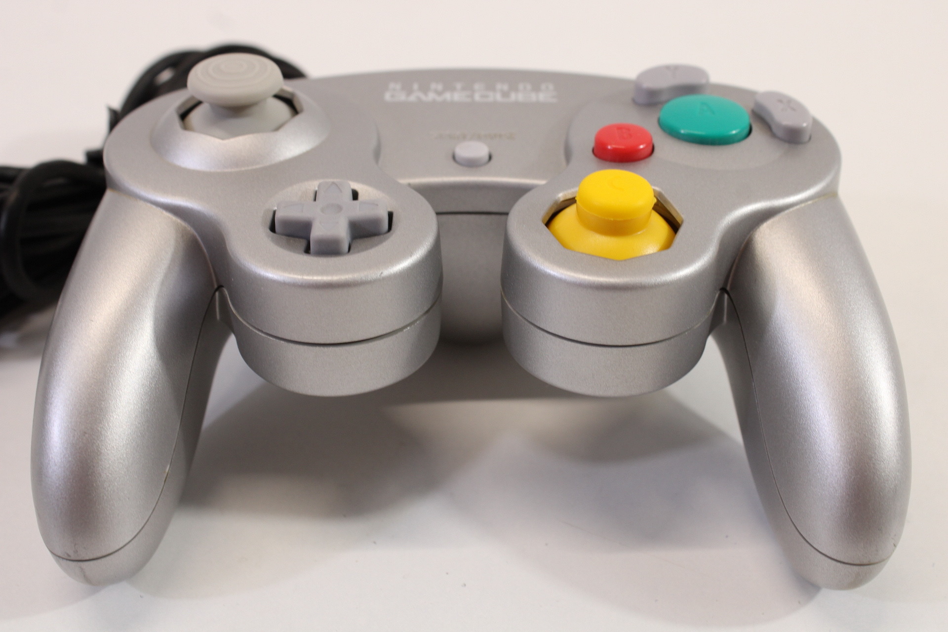 Official Nintendo Gamecube T3 Controller Platinum Silver Cosmetic Wears GC (B) Nintendo GameCube GC