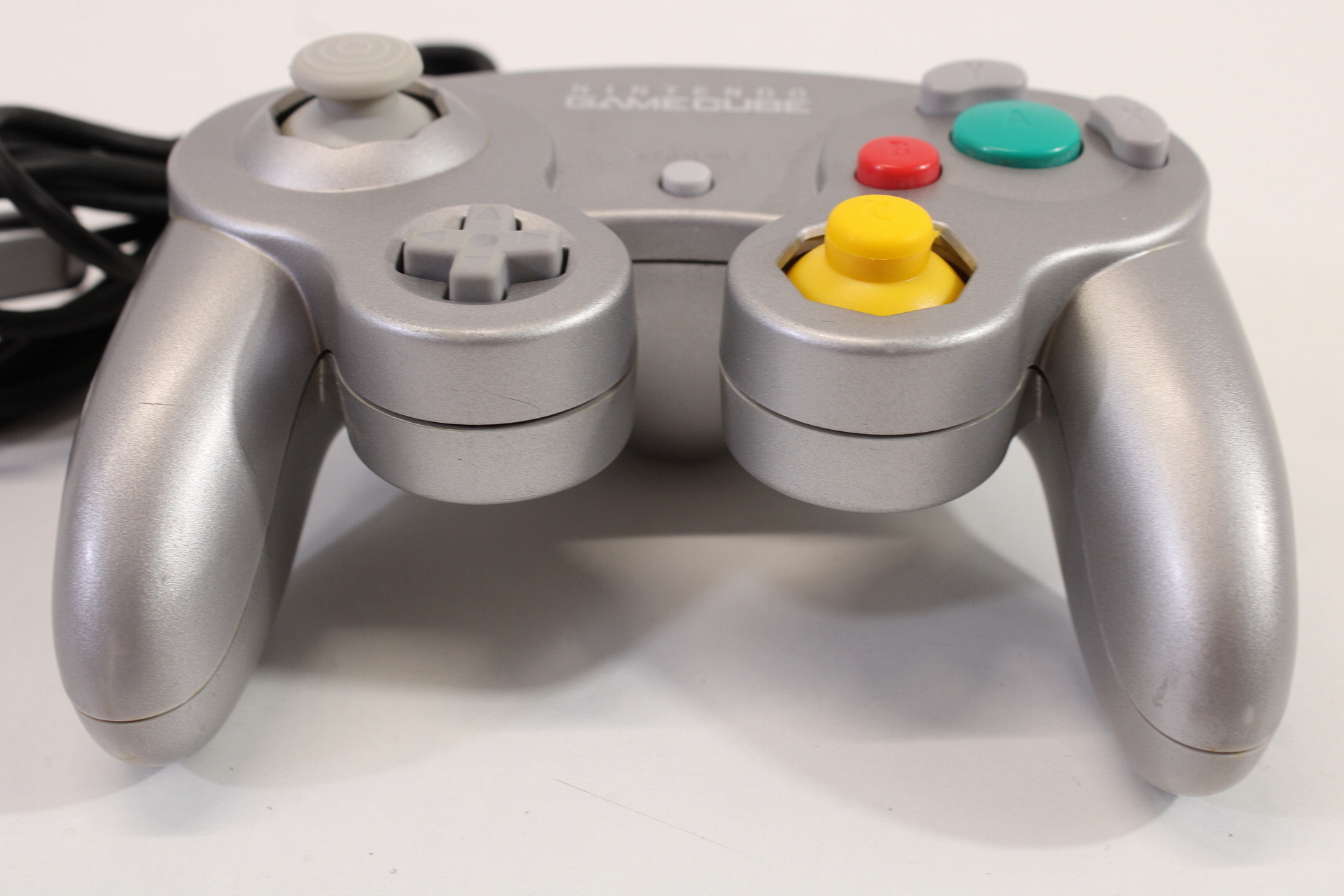 Official Nintendo Gamecube T3 Controller Platinum Silver Cosmetic Wears GC (B) Nintendo GameCube GC