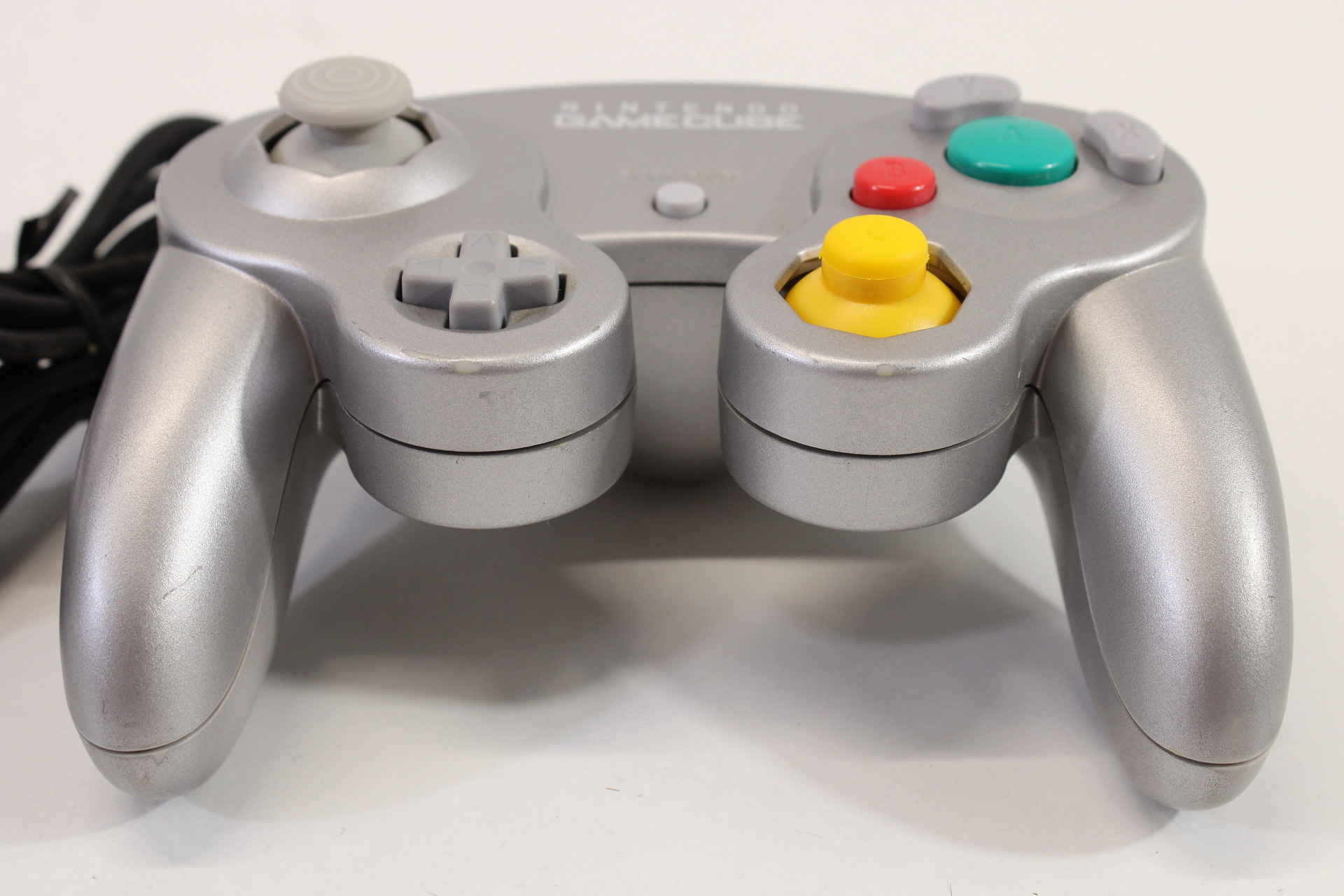 Official Nintendo Gamecube T3 Controller Platinum Silver Cosmetic Wears GC (B) Nintendo GameCube GC