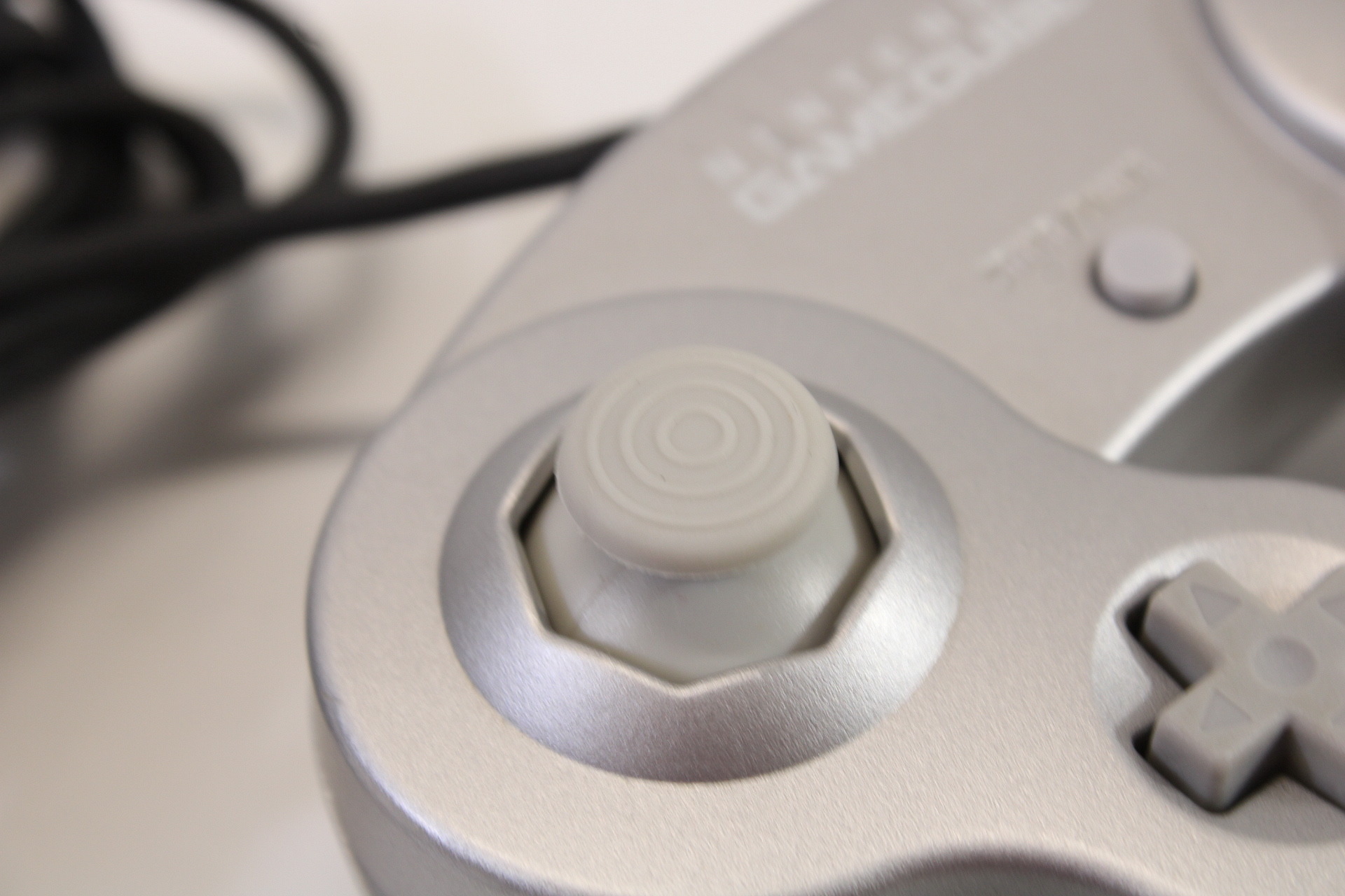 Official Nintendo Gamecube Controller Platinum Silver Cosmetic Wears GC (B) Nintendo GameCube GC