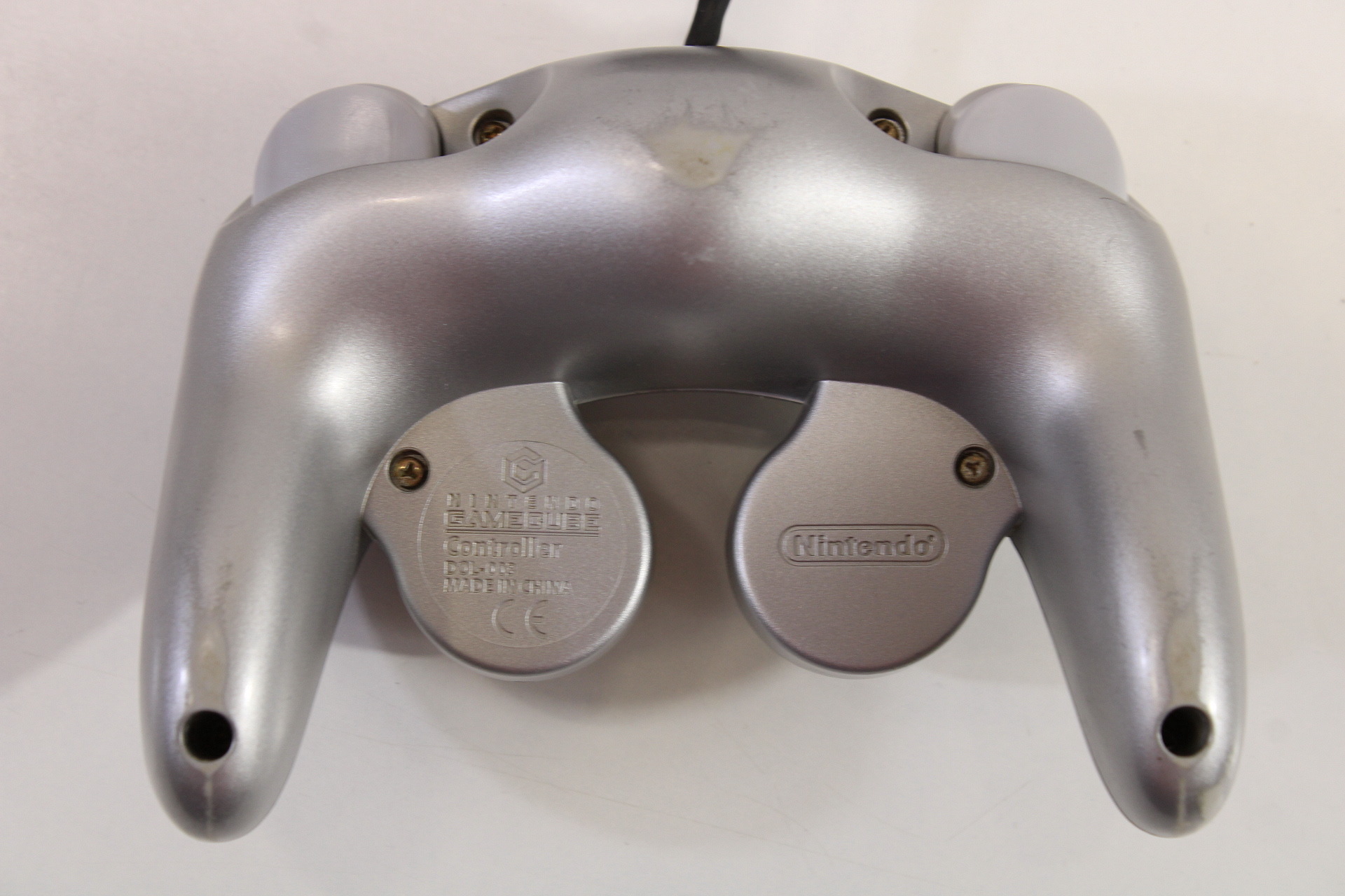 Official Nintendo Gamecube Controller Platinum Silver Cosmetic Wears GC (B) Nintendo GameCube GC
