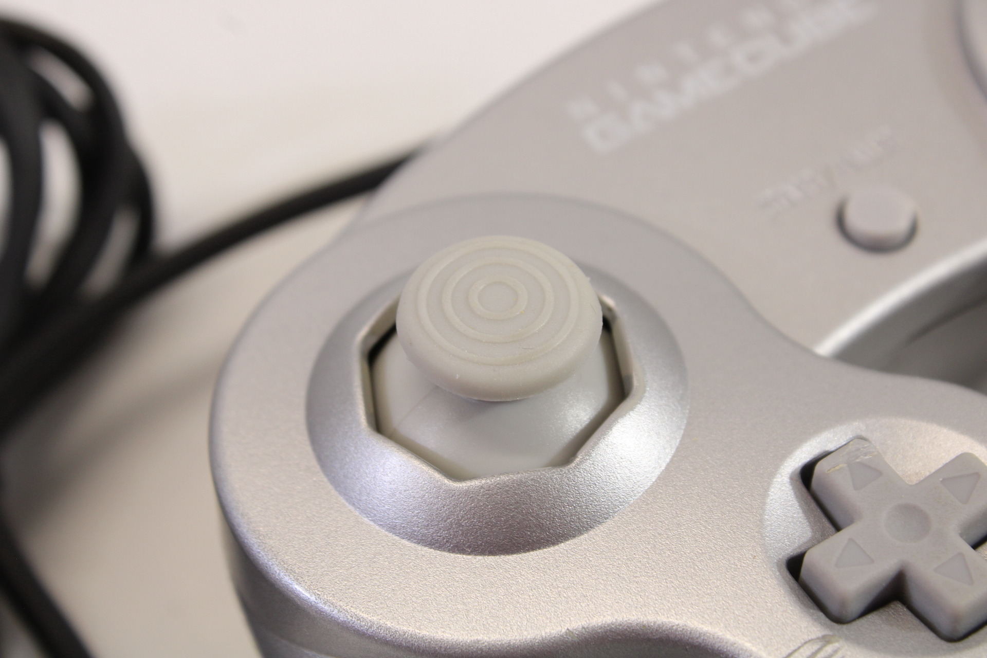 Official Nintendo Gamecube Controller Platinum Silver Cosmetic Wears GC (B) Nintendo GameCube GC