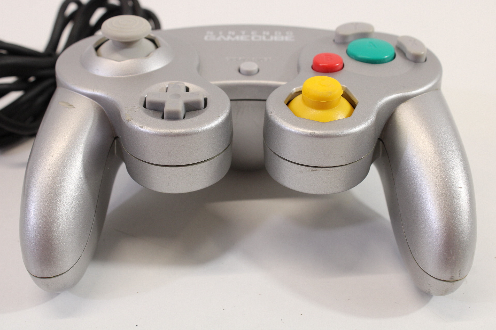 Official Nintendo Gamecube Controller Platinum Silver Cosmetic Wears GC (B) Nintendo GameCube GC