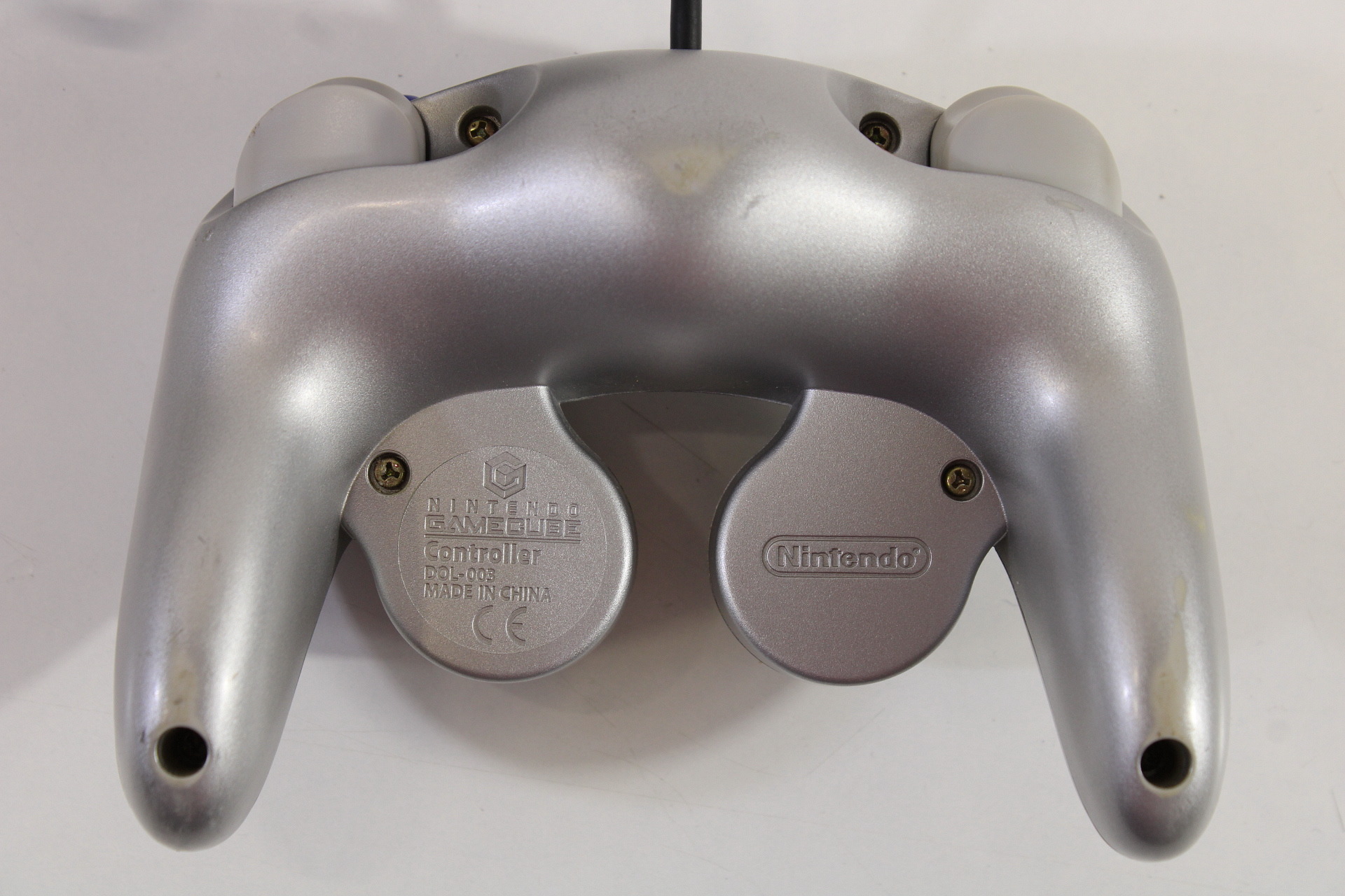 Official Nintendo Gamecube Controller Platinum Silver Cosmetic Wears GC (B) Nintendo GameCube GC