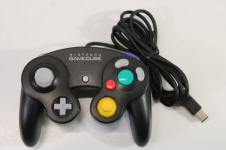 Official Nintendo Gamecube Controller Jet Black T3 OEM GC (B) Nintendo Gamecube GC