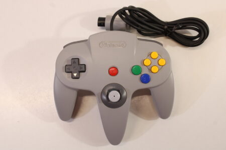 Official Nintendo 64 Controller Gray 7/10 Tight N64 (B)