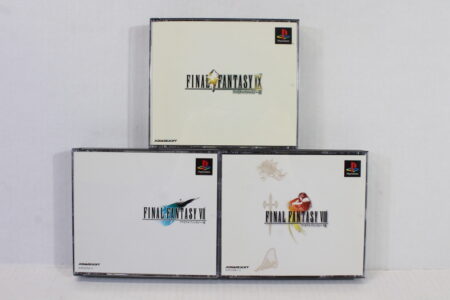 Lot of 3 Final Fantasy 7 8 9 VII VIII IX (B) SONY PlayStation 1 PS1