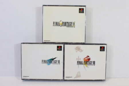 Lot of 3 Final Fantasy 7 8 9 VII VIII IX (B) SONY PlayStation 1 PS1