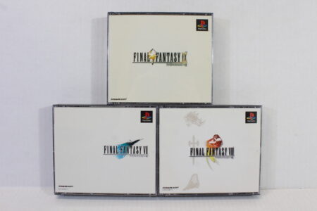 Lot of 3 Final Fantasy 7 8 9 VII VIII IX (B) SONY PlayStation 1 PS1