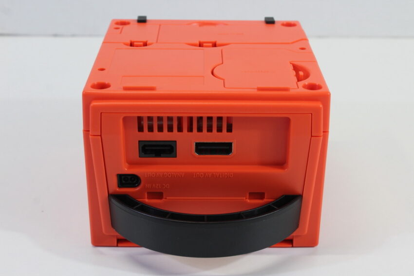 Gamecube Red Model Nintendo GameCube Console Only Warm Red x Black DOL-001 GC Play US ...