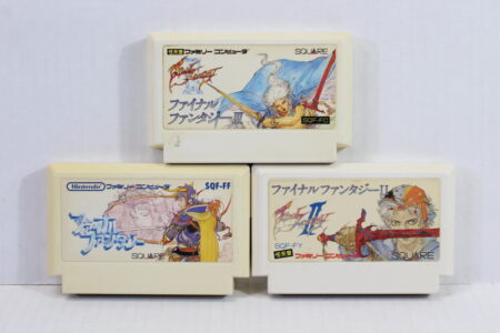 Lot of 3 Final Fantasy I 1 II 2 III 3 (B) Nintendo Famicom FC