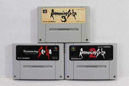 Lot of 3 Romancing Saga 1 2 3 (B) Nintendo Super Famicom SFC