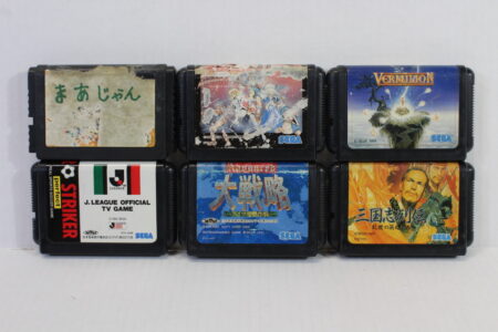 Lot of 5 Sonic the Hedgehog Puyo Puyo Columns Fastest One Pro Striker (B) SEGA Mega Drive MD