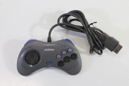 Official Victor Sega Saturn Gray Controller RG-CP5 OEM SS (B) SEGA Saturn SS