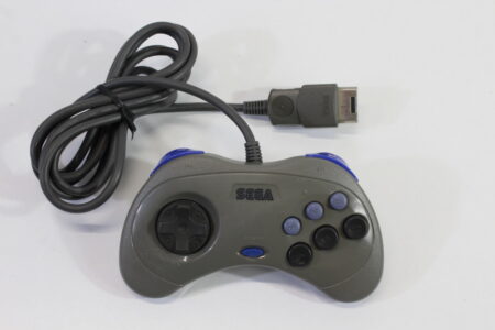 Official Sega Saturn Gray Controller HSS-0101 OEM (B) SEGA Saturn SS