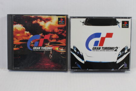 Lot of 2 Gran Turismo 1 & 2 CIB (B) SONY PlayStation 1 PS1