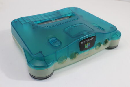 Nintendo 64 Toys R' Us Limited Clear Blue x Clear Console OEM Replacement Shell (B) Nintendo 64 N64