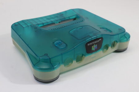 Nintendo 64 Toys R' Us Limited Clear Blue x Clear Console OEM Replacement Shell (B) Nintendo 64 N64